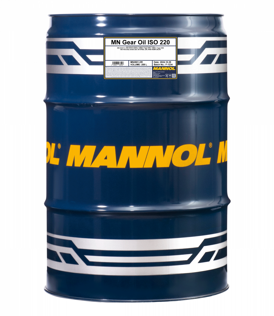 SBPL-MANNOL Gear Oil ISO 220 2801