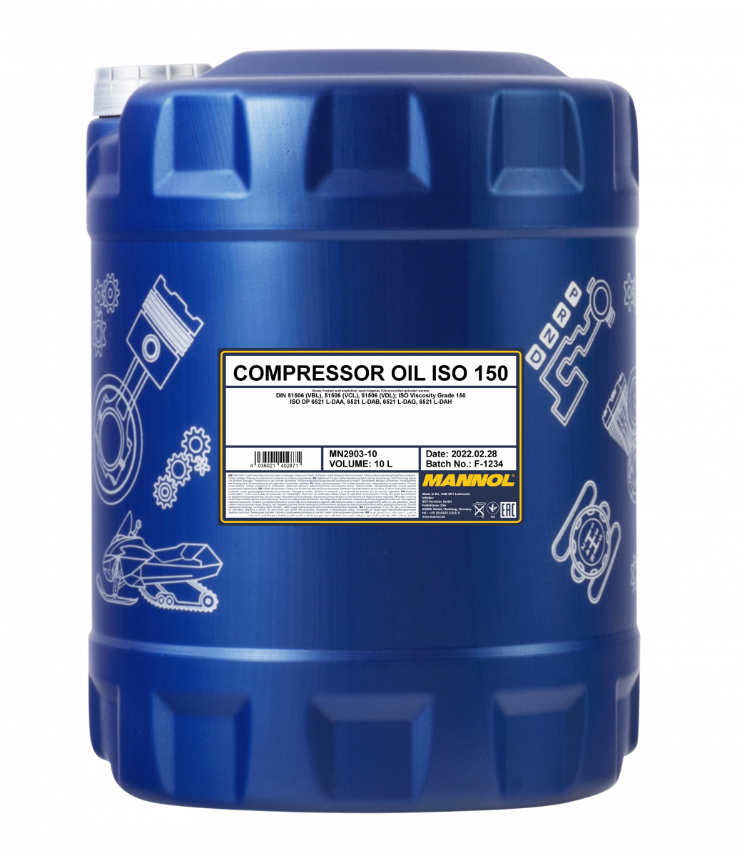 SBPL-MANNOL COMPRESSOR OIL ISO 150