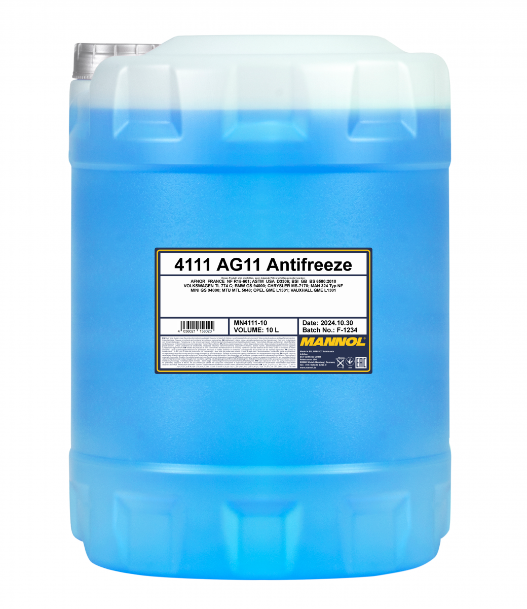 MANNOL Antifreeze AG11 Longterm 4111