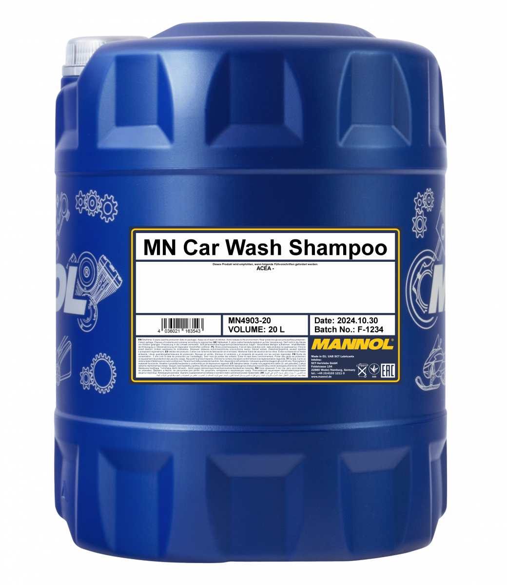 MANNOL Sea Touch Shampoo 4902